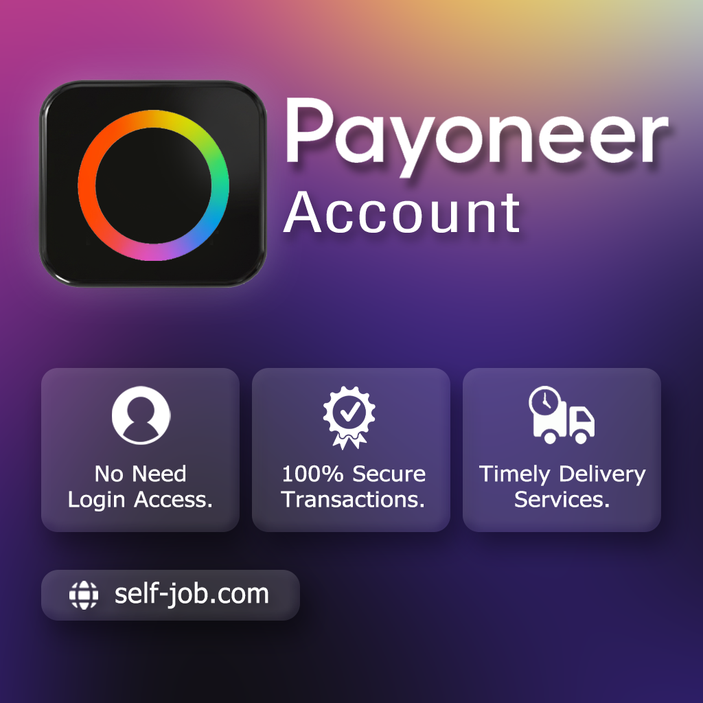 Verified Payoneer Account